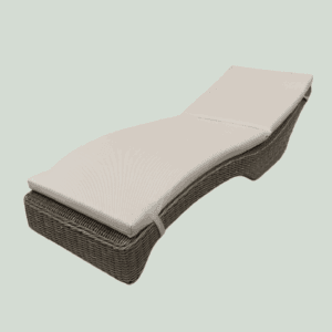 Midi ligbed Kubu omega incl. kussen stone