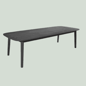 Lennon tafel 280x110 cm teak charcoal finish
