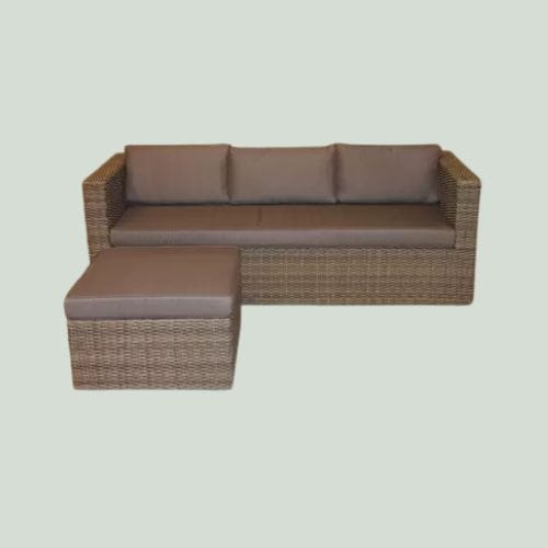 Bari loungeset natural kobo grey