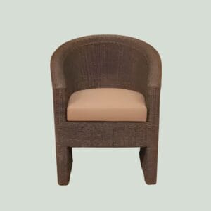 Borek Lugano stoel onyx