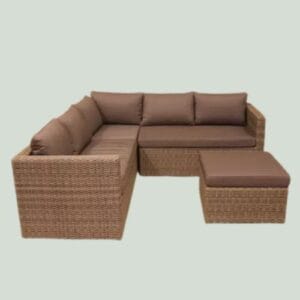 Gibson loungeset natural kobo grijs