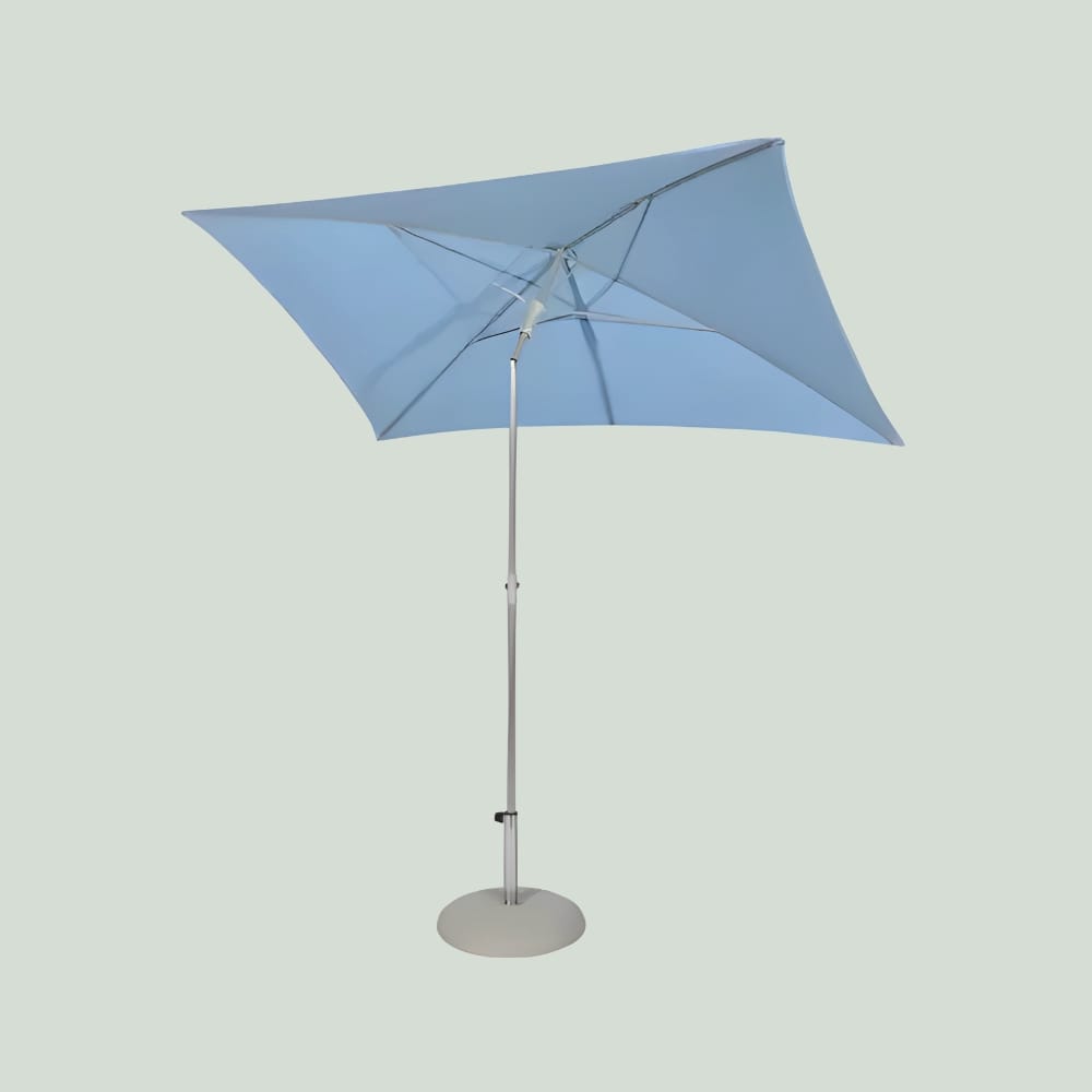 Max & Luuk Katie parasol 135x215 cm metaal aqua de mar