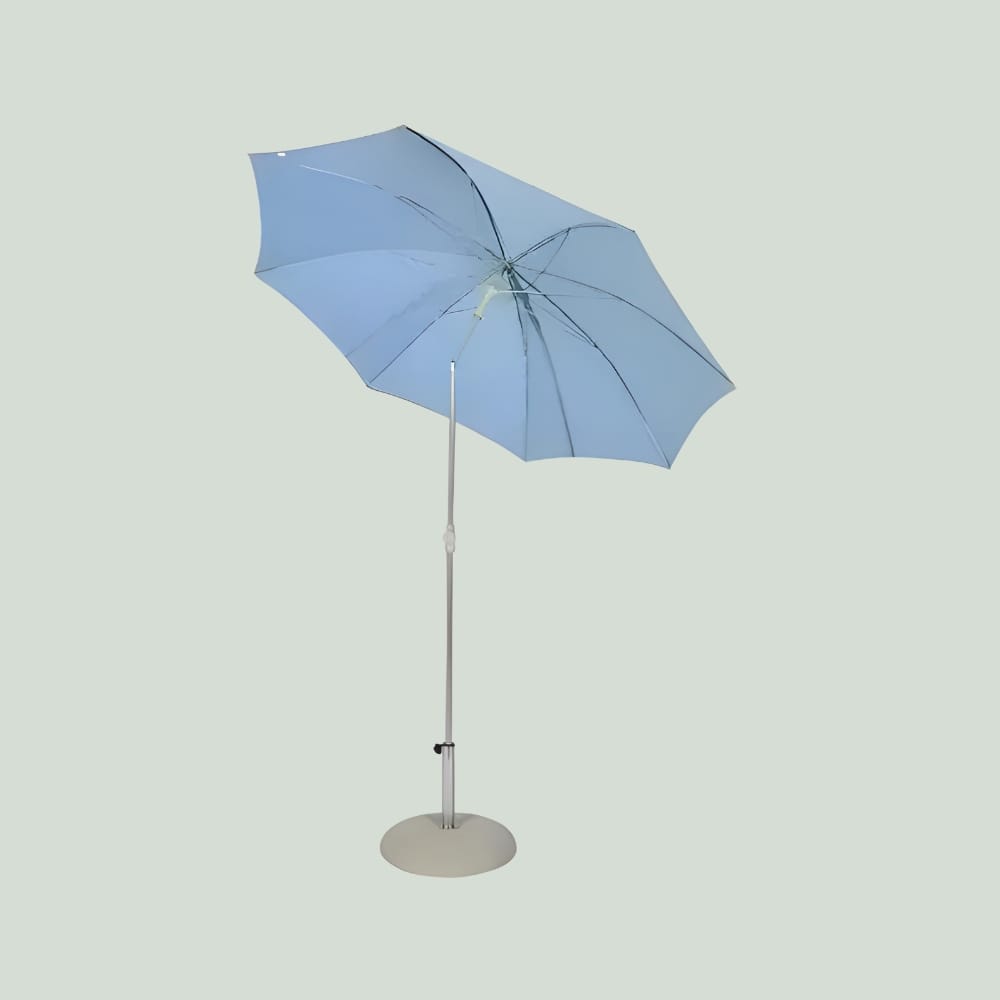 Max & Luuk Katie parasol Ø200 cm metaal aqua de mar