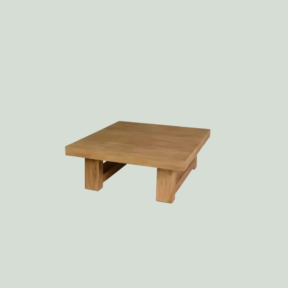 Max & Luuk Thomas lage tafel 110x110x43 cm teak