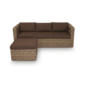 Bari loungeset natural kobo grey